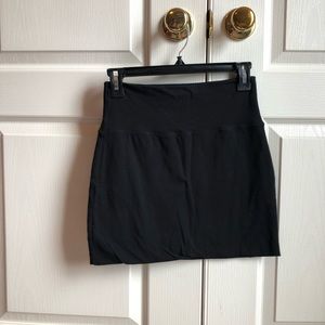 Black pencil skirt